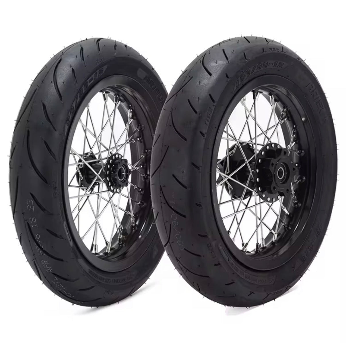 17 in) Supermoto wheel set for lbx/ultra bee(comes with 2)